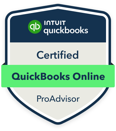 QuickBooks Online Certified ProAdvisor badge