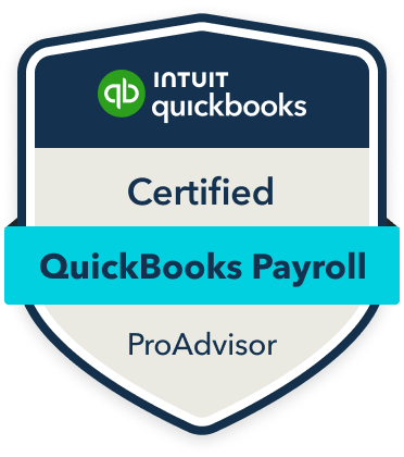 QuickBooks Payroll Certified ProAdvisor badge